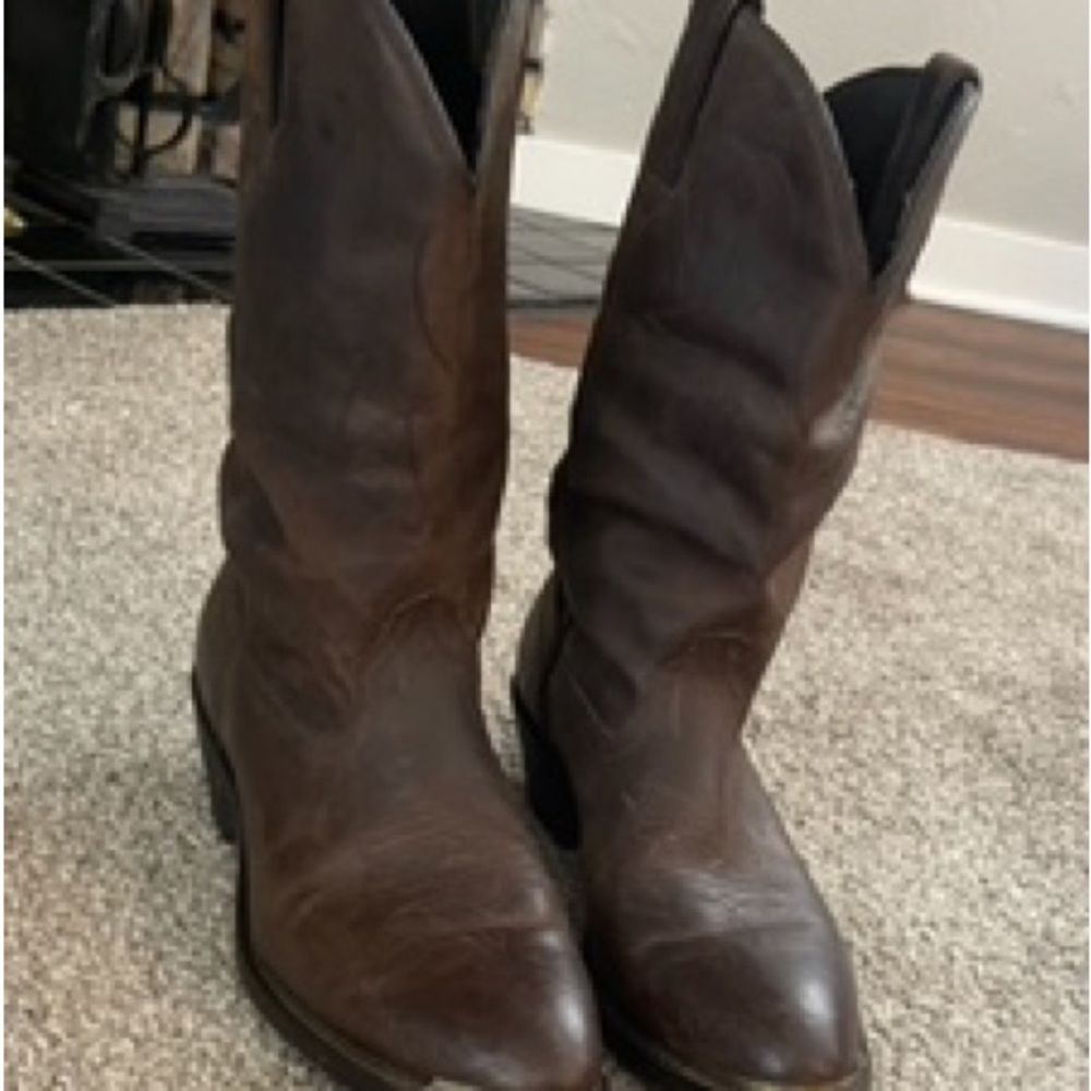Durango Dark Brown Heeled Boots